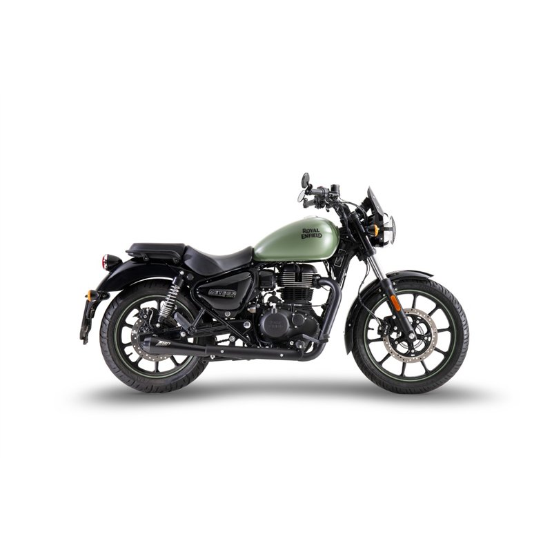 Zard Uitlaat RVS Zwart Royal Enfield 350 Meteor