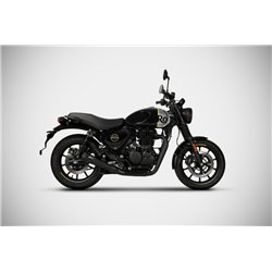 Zard Uitlaat RVS Zwart Royal Enfield 350 Hunter