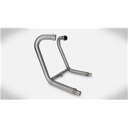 Zard Exhaust headers 2-2 stainless steel Silver Triumph 1200 Bobber