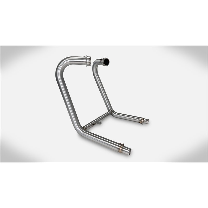 Zard Exhaust headers 2-2 stainless steel Silver Triumph 1200 Bobber