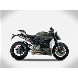 Zard Exhaust System (Racing) Silver Ducati Streetfighter V2