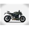 Zard Exhaust System (Racing) Silver Ducati Streetfighter V2