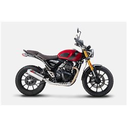 Zard Uitlaat RVS Zilver Triumph Scrambler 400X