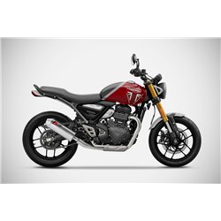 Zard Uitlaat RVS Zilver Triumph 400 Speed