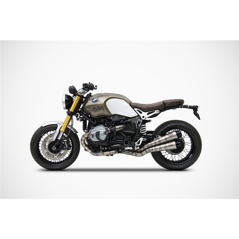 Zard Uitlaatsysteem Titanium Zilver BMW 1200 R-NineT