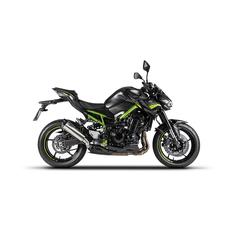 Zard Exhaust Titanium Silver Kawasaki Z900
