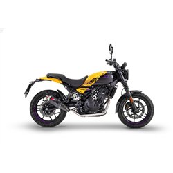 Zard Uitlaat RVS Zwart Royal Enfield 450 Guerrilla
