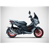 Zard Uitlaat Titanium Zilver Aprilia SR-GT 200