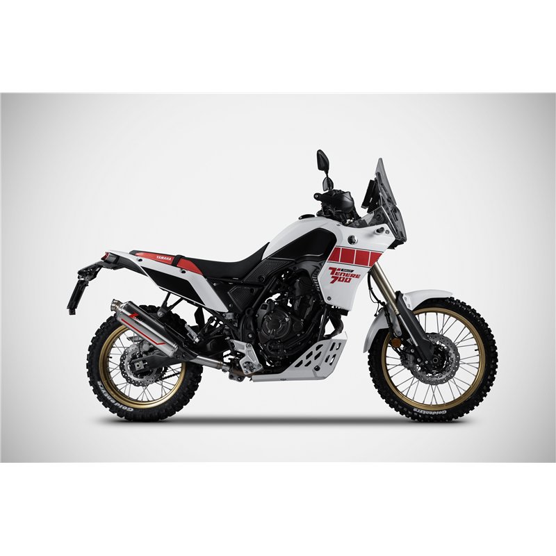 Zard Uitlaat Sabbia RVS Zilver Yamaha 700 Tenere