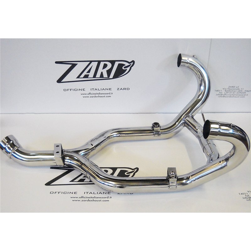 Zard Manifolds (+ Compensator) Stainless Steel Silver BMW R1200R