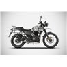 Zard Uitlaat RVS Zwart Royal Enfield 411 Himalayan