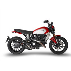 Zard Exhaust Carbon Carbon Ducati 800 Scrambler