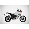 Zard Exhaust Sabbia Stainless Steel Silver Ducati 937 DesertX