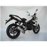 Zard Exhaust 3-1 Conical Round Stainless Steel Silver Triumph 675 Street Triple
