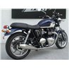 Zard Uitlaten Conisch Rond RVS Zilver Triumph 865 Bonneville