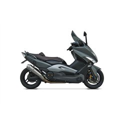 Zard Exhaust System Conical Round Stainless Steel Silver Yamaha 500 T-Max