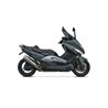 Zard Exhaust System Conical Round Stainless Steel Silver Yamaha 500 T-Max