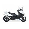 Zard Exhaust System Conical Round Stainless Steel Silver Yamaha 500 T-Max