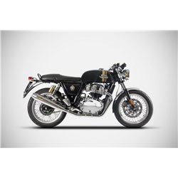 Zard Uitlaten Conisch RVS Zilver Royal Enfield 650 Continental/Interceptor