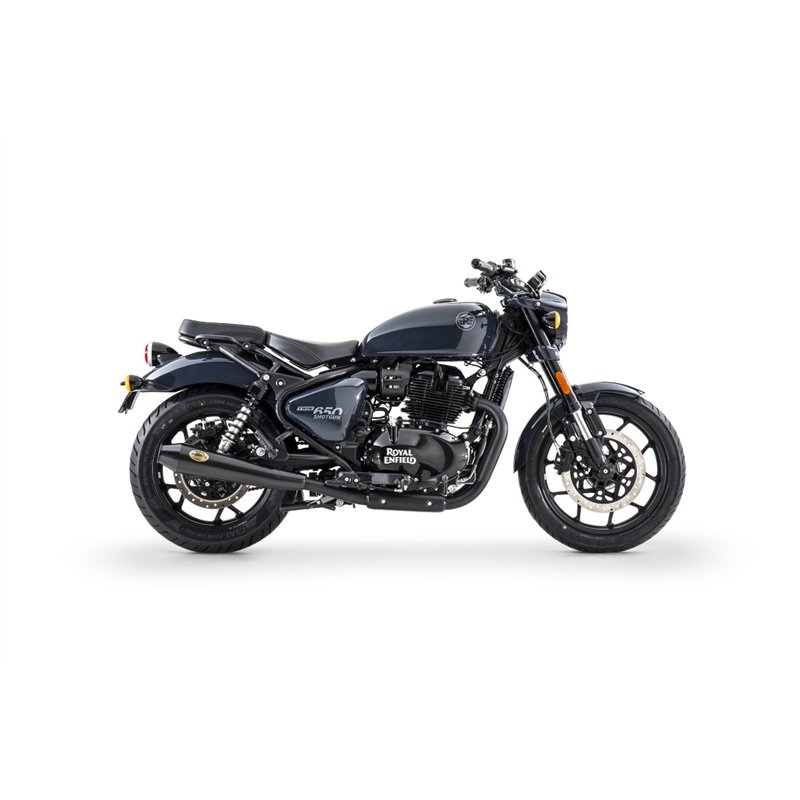 Zard Uitlaten RVS Zwart Royal Enfield 650 Shotgun
