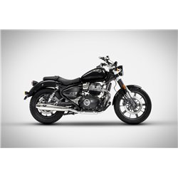 Zard Uitlaten Conisch RVS Zilver Royal Enfield 650 Super Meteor
