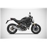 Zard Exhaust Special Stainless Steel Silver Ducati 797 Monster