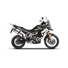 Zard Exhaust Stainless Steel Silver Triumph 900 Tiger