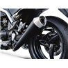 Zard Uitlaat Conisch Rond RVS Zwart Moto Guzzi 1200 Griso