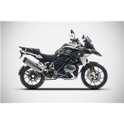 Zard Exhaust Stainless Steel Silver BMW R1250GS