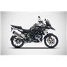Zard Exhaust Stainless Steel Silver BMW R1250GS