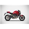 Zard Exhaust Carbon Carbon Ducati 821 Monster