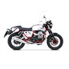 Zard Uitlaten Conisch Rond RVS Zilver Moto Guzzi 744 V7 Cafe