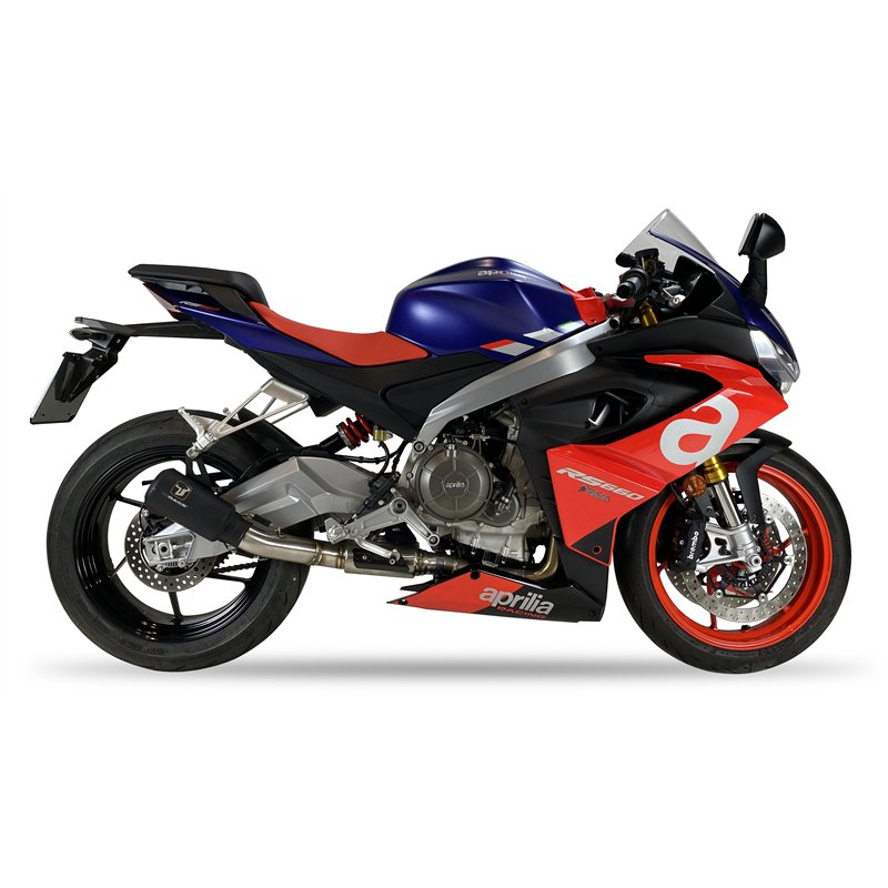 IXRace Exhaust System MK2 Series | Black | Aprilia Tuono 660
