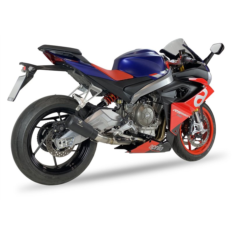 IXRace Exhaust System MK2 Series | Black | Aprilia Tuono 660