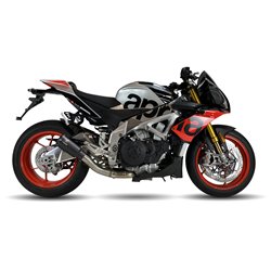 IXRace Exhaust MK2 Series | Black | Aprilia 1100 RSV4/Factory