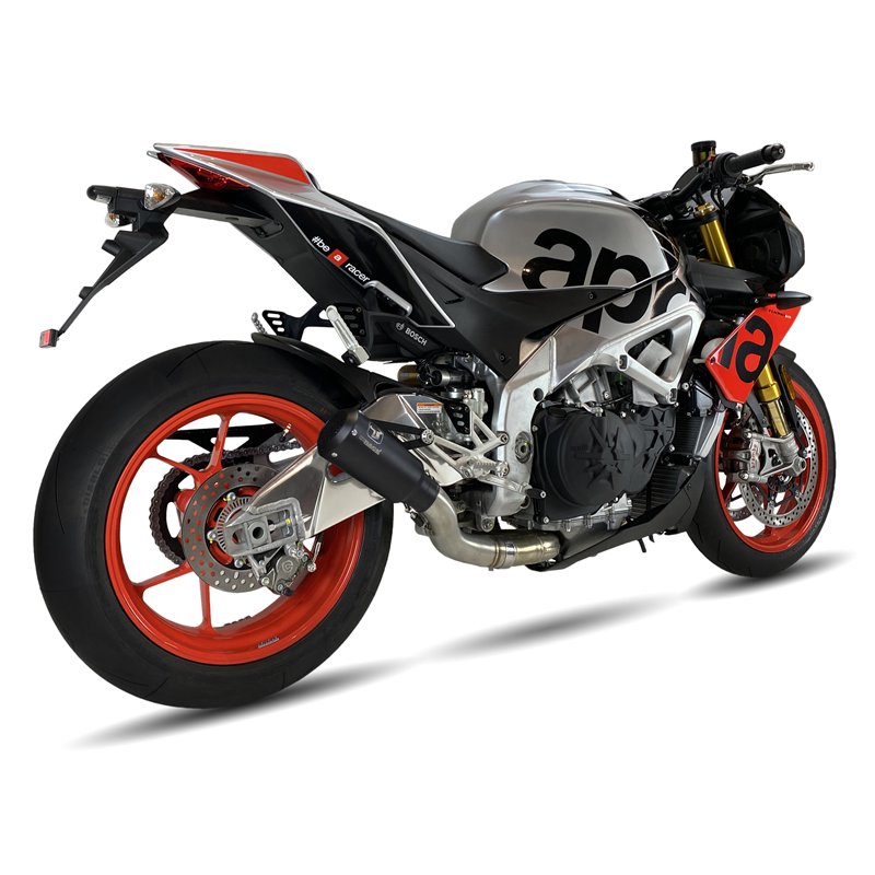 IXRace Exhaust MK2 Series | Black | Aprilia 1100 Tuono/Factory