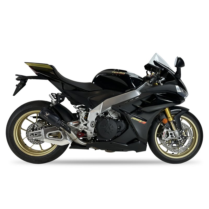 IXRace Exhaust MK2 Series | Black | Aprilia 1100 RSV4/Factory