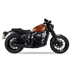 IXRace Exhaust MKC | Black | Hyosung 125 Bobber