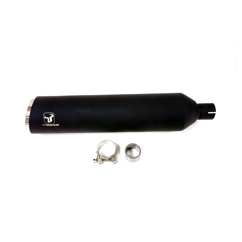 IXRace Exhaust MKC | Black | Hyosung 125 Bobber
