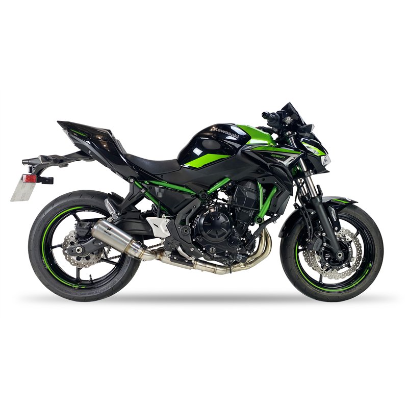 IXRace Exhaust System MK2 Series | Silver | Kawasaki Z650