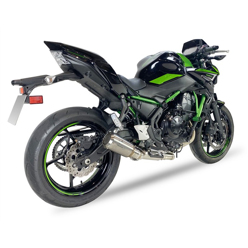 IXRace Exhaust System MK2 Series | Silver | Kawasaki Z650
