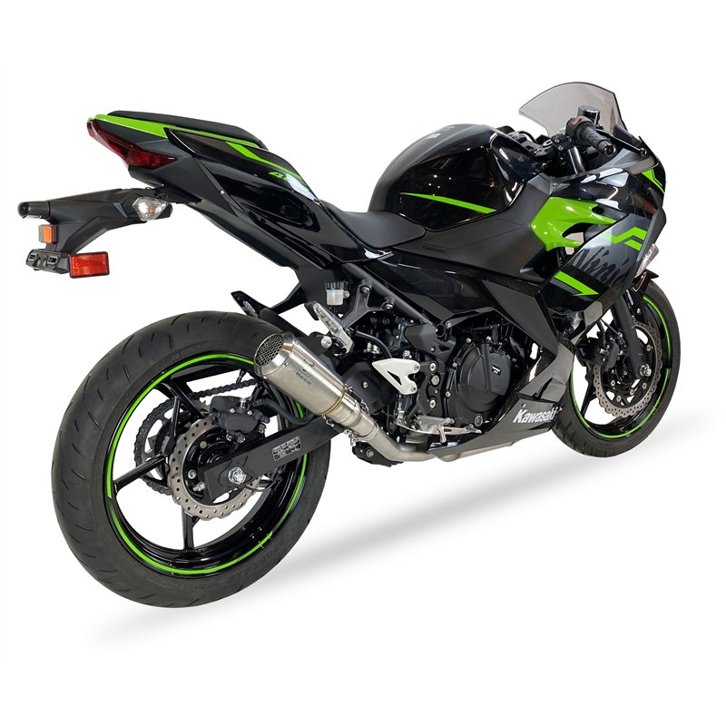 IXRace Exhaust MK2 Series | Silver | Kawasaki 400 Ninja