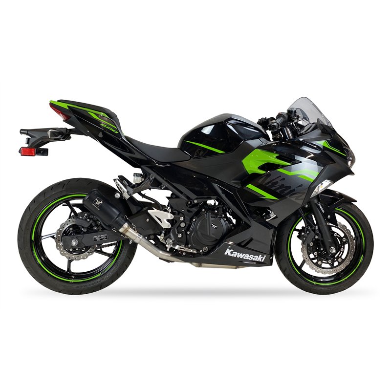 IXRace Exhaust MK2 Series | Black | Kawasaki 400 Ninja