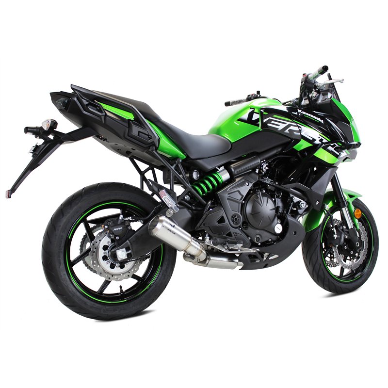 IXRace Exhaust System MK2 Series | Silver | Kawasaki 650 ER-6