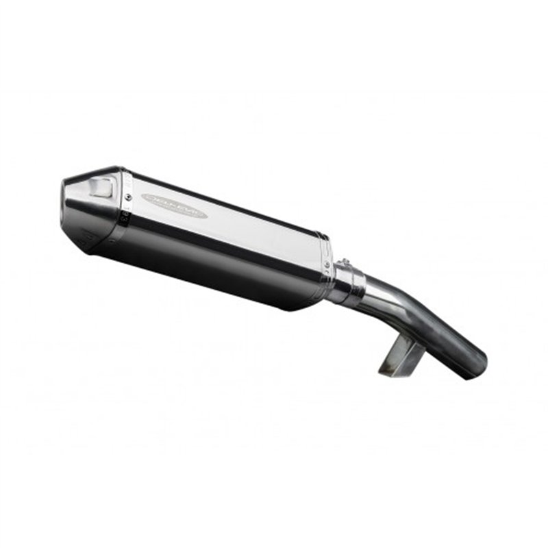 Delkevic uitlaat RVS | TRI 320mm | KLZ1000 Versys