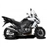 Delkevic uitlaat RVS | TRI 320mm | KLZ1000 Versys
