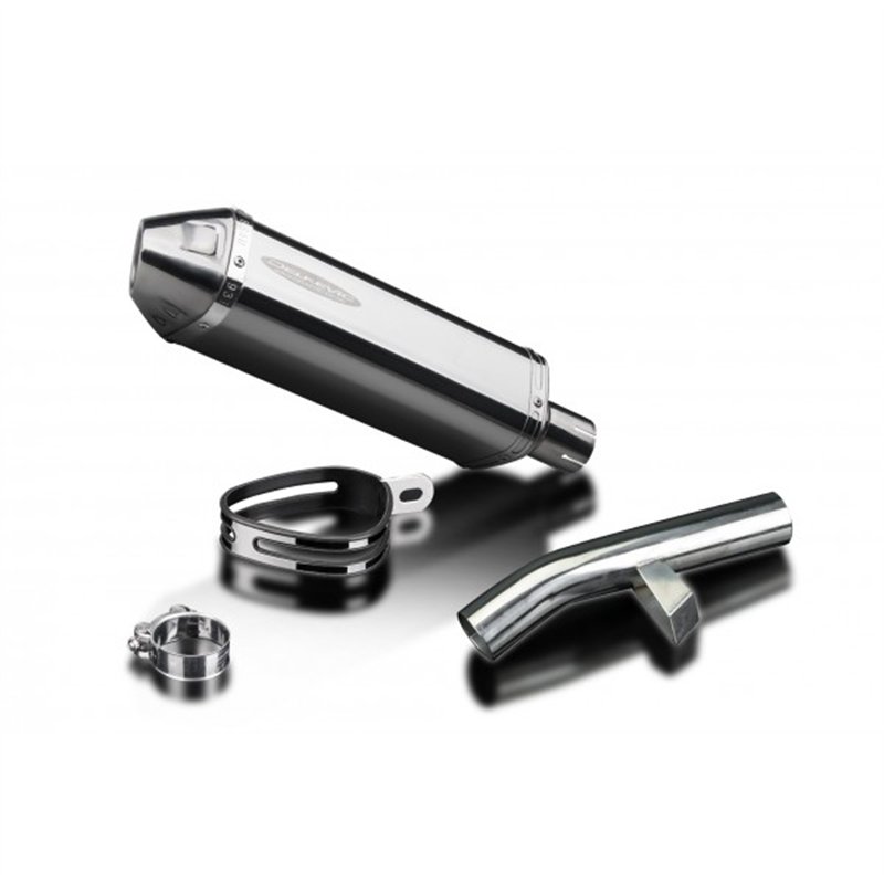 Delkevic uitlaat RVS | TRI 320mm | KLZ1000 Versys