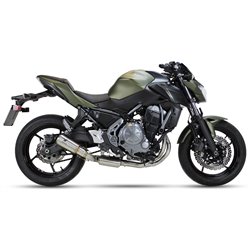 IXRace Uitlaatsysteem MK2 Series | Zilver | Kawasaki Z650