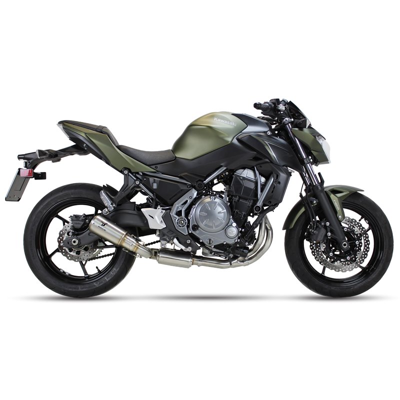 IXRace Uitlaatsysteem MK2 Series | Zilver | Kawasaki Z650