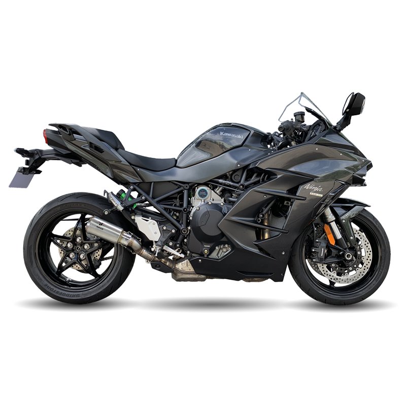IXRace Exhaust MK2 Series | Silver | Kawasaki Ninja H2